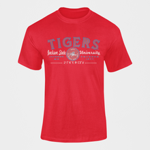 Load image into Gallery viewer, Jackson State University Tigers Coordinates Short Sleeve T-Shirt
