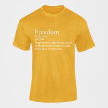 Load image into Gallery viewer, Freedom Definition Short Sleeve T-Shirt
