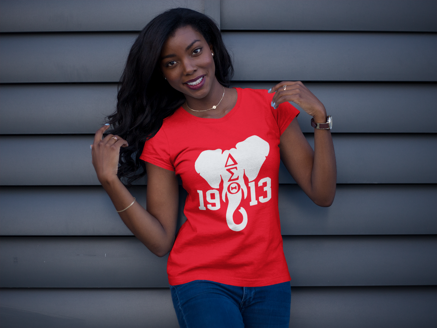 Delta Sigma Theta Delta Elephant 1913 T-Shirt