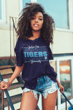 Load image into Gallery viewer, Jackson State Tigers Authentic Streetwear V-Neck Short Sleeve T-Shirt
