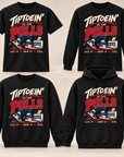 Tiptoein’ to the Polls black short sleeve, long sleeve, crewneck and hoodie comparison