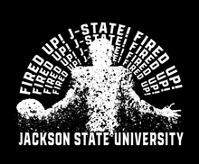 Load image into Gallery viewer, Jackson State University Tigers Fired Up J-State Short Sleeve T-Shirt
