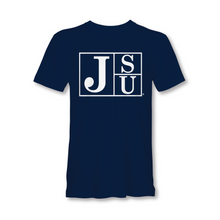 Load image into Gallery viewer, Jackson State University Tigers White Block Letters Short Sleeve T-Shirt
