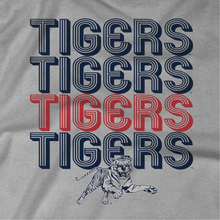 Load image into Gallery viewer, Jackson State Univerity Tigers Retro Striped Long Sleeve T-Shirt

