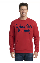 Load image into Gallery viewer, Jackson State Tigers JSU Script Pocket Sweatshirt
