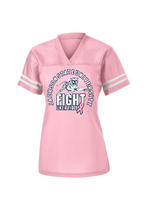 Load image into Gallery viewer, Jackson State University Fight Like A Tiger Breast Cancer Awareness LADIES Replica Jersey
