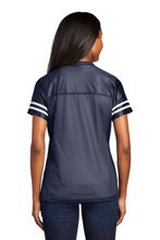 Load image into Gallery viewer, Jackson State University Fight Like A Tiger Breast Cancer Awareness LADIES Replica Jersey
