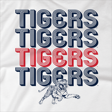 Load image into Gallery viewer, Jackson State Tigers Retro Striped T-Shirt
