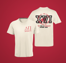 Load image into Gallery viewer, Delta Pi Spring &#39;06 16th Anniversary Tee

