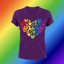 Load image into Gallery viewer, Pride Hearts T-Shirt
