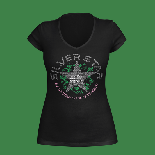 Silver Star 25 Years Rhinestone T-Shirt