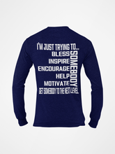 Load image into Gallery viewer, I Wake Up Motivated Long Sleeve T-Shirt

