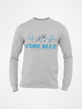 Load image into Gallery viewer, Jackson State University Code Blue Long Sleeve T-Shirt
