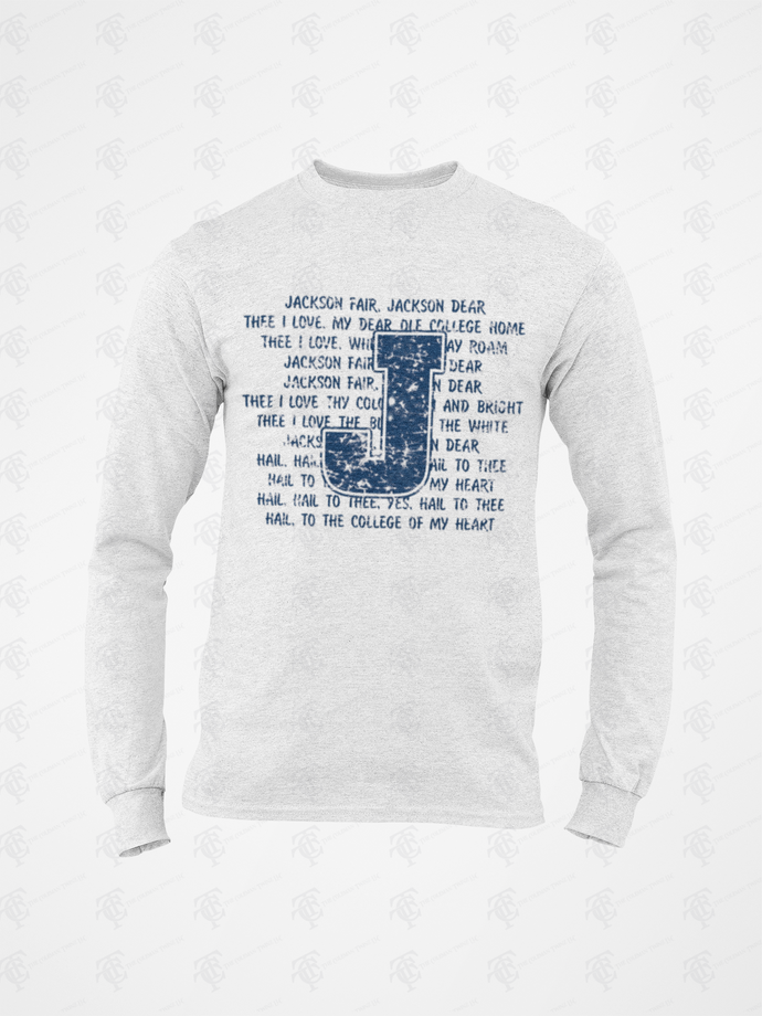 Jackson State Tigers Hail Hail To Thee LONG SLEEVE T-Shirt