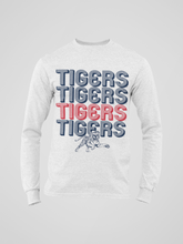 Load image into Gallery viewer, Jackson State Tigers Retro Striped YOUTH Long Sleeve T-Shirt

