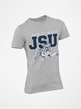 Load image into Gallery viewer, Jackson State University Tigers JSU Leaping Tiger YOUTH T-Shirt

