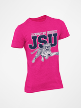 Load image into Gallery viewer, Jackson State University Tigers JSU Leaping Tiger T-Shirt
