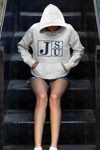 Load image into Gallery viewer, Jackson State Tigers Blue Block Letter Pullover Hoodie
