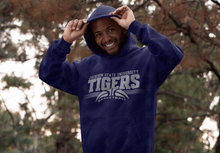 Load image into Gallery viewer, Jackson State Tigers Half Basketball Pullover Hoodie
