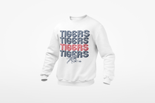 Load image into Gallery viewer, Jackson State Tigers YOUTH Retro Striped Sweatshirt or Pullover Hoodie

