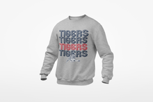 Load image into Gallery viewer, Jackson State Tigers YOUTH Retro Striped Sweatshirt or Pullover Hoodie
