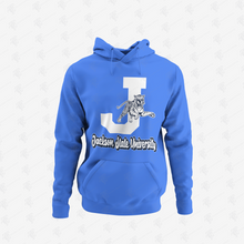 Load image into Gallery viewer, Jackson State Tigers White J Leaping Tiger Pullover Hoodie
