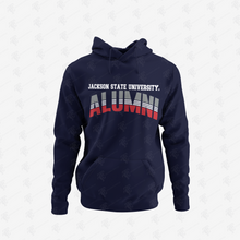 Load image into Gallery viewer, Jackson State Tigers Tri Color Alumni Pullover Hoodie
