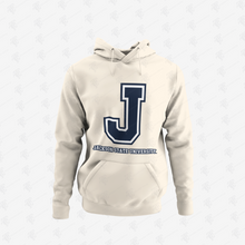 Load image into Gallery viewer, Jackson State Tigers Blue and White J Pullover Hoodie

