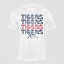 Load image into Gallery viewer, Jackson State Tigers Retro Striped T-Shirt
