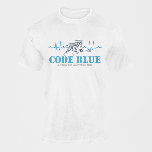 Jackson State Tigers Code Blue T-Shirt