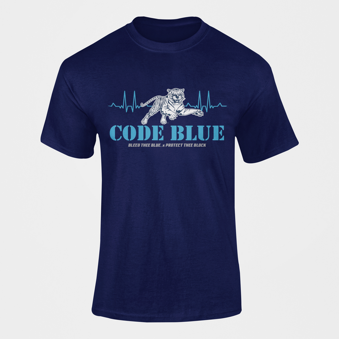 Jackson State Tigers Code Blue T-Shirt