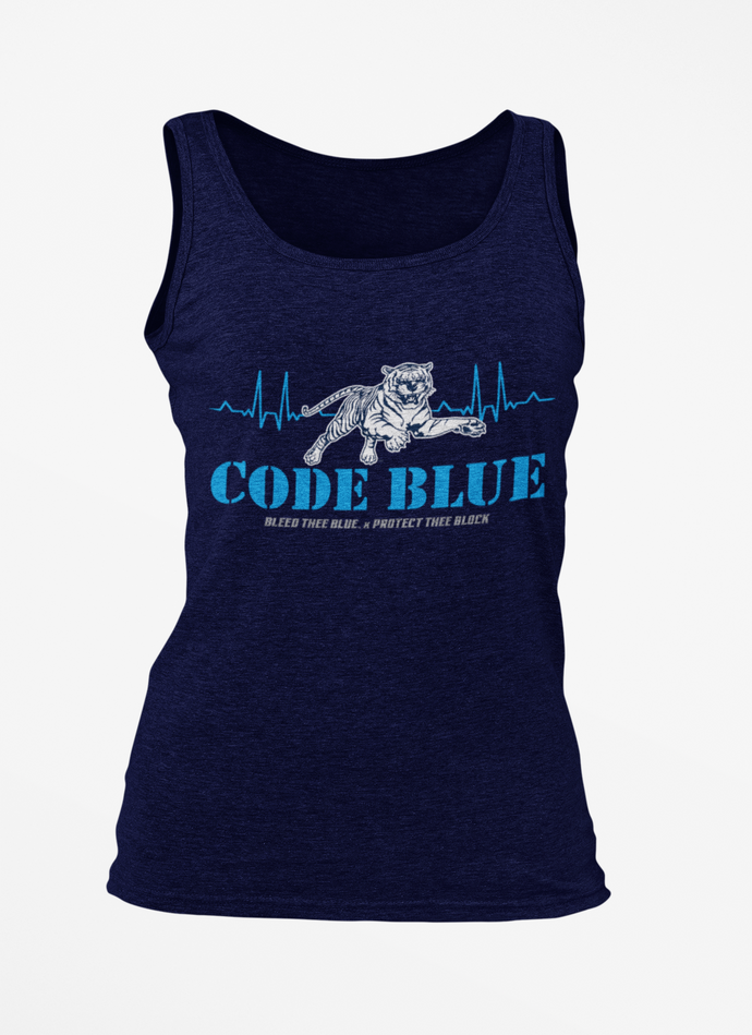 Jackson State University Tigers Code Blue Tank