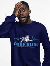 Load image into Gallery viewer, Jackson State University Code Blue Sweatshirt
