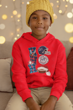 Load image into Gallery viewer, Jackson State Tigers YOUTH Christmas Ho Ho Ho Pullover Hoodie
