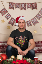 Load image into Gallery viewer, Peppermint Christmas Chicken T-Shirt
