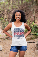 Load image into Gallery viewer, Jackson State Univerity Tigers Retro Striped Tank
